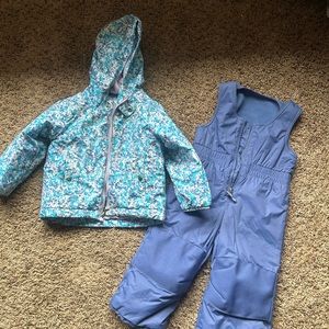 Columbia coat/snowpants